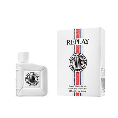 Replay Tank Custom For Her Eau de Toilette 100 ml - Women Perfumes (Edt/Edp)