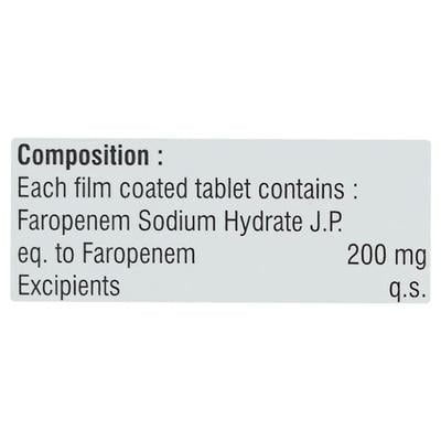 FAROART 200 Tablet 6's - Bacterial Infections-OBL