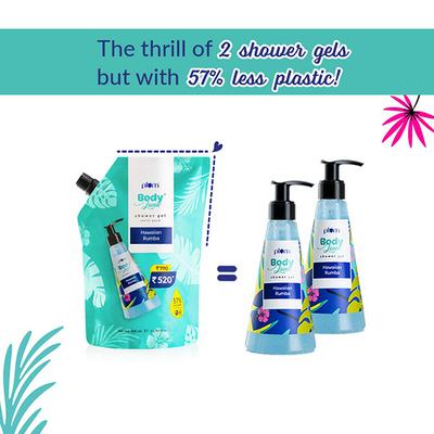 Plum BodyLovin Hawaiian Rumba Shower Gel Refill Pack 500 ml - Shower Gels & Body Wash