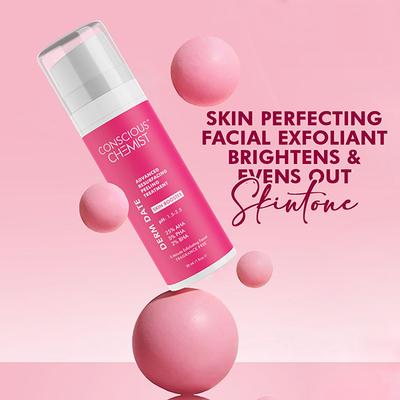 Conscious Chemist Advanced Resurfacing Peeling Solution 25% AHA + 2% BHA + 5% PHA Exfoliating Facial Serum 30 ml - Face Serum