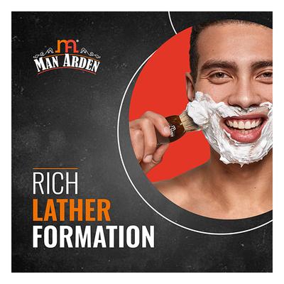 Man Arden Premium Shaving Brush - Uniquely Handcrafted, Exfoliating Action 1's - Shaving Brushes