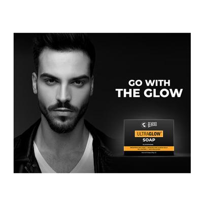 Beardo Ultraglow Bathing Soap - Glutathione (Pack of 3 X 75 gm) - Soaps