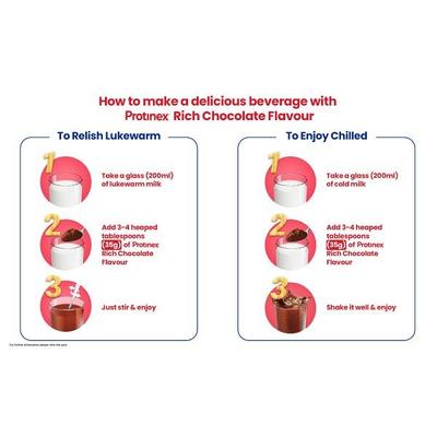 Protinex Powder - Rich Chocolate Flavour (Jar) 400 gm - Protein Drink