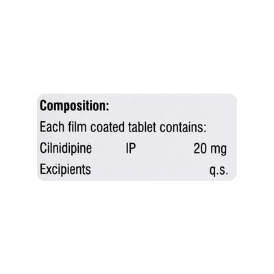 CLINDINOL 20 Tablet 10's - Hypertension-Cal