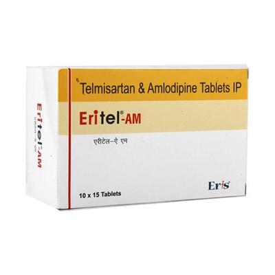 Eritel AM 40mg Tablet 15'S - Hypertension-Ang