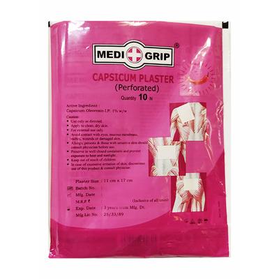 Medigrip Capsicum Plaster (11 cm x 17 cm) - Bandages