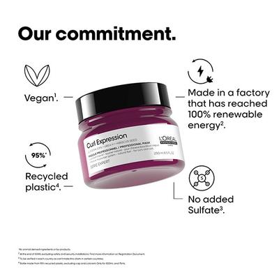 L'Oreal Professionnel Curl Expression Intense Moisturizing and Hydrating Mask 250 ml - Hair Masks & Packs