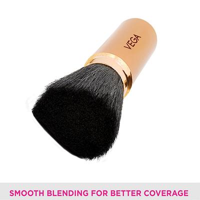 Vega Powder Brush Rt (EV - 20RT) 46 gm - Face Brush