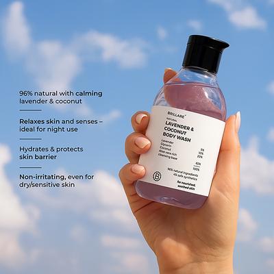 Brillare Lavender & Coconut Body Wash 200 ml - Shower Gels & Body Wash