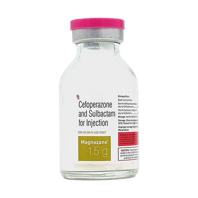 MAGNAZONE 1.5gm Injection 1's - Bacterial Infections-Cep