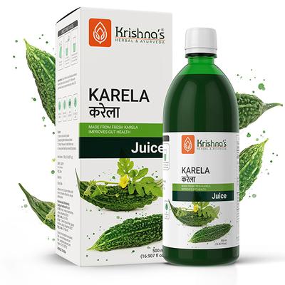 Krishna's Herbal & Ayurveda Karela Juice 500 ml - Ayurvedic Juices