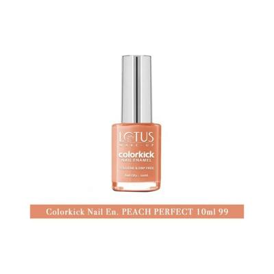 Lotus Make-up Colorkick Nail Enamel Peach Perfect 99 10 ml - Nail Polish