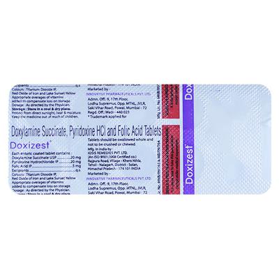 DOXIZEST Tablet 10's - Vomitting/Emesis-Ant