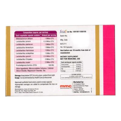 NORMOFLORA BV Capsule 10's - Diarrhoea-Ant