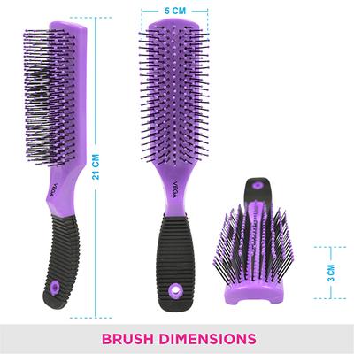 Vega Flat Brush (R1 - FB) 82 gm - Hair Brushes