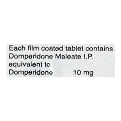 Domstal 10mg Tablet 10'S - Gastro Intestinal Motility Disorders-GIT