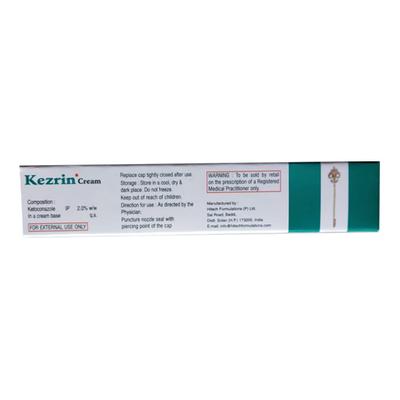 KEZRIN Cream 15gm - Fungal Infections-Taa