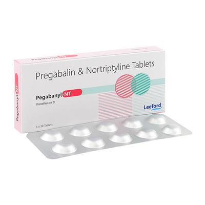 PEGABANYL NT Tablet 10's - Neuropathic Pain-Dru