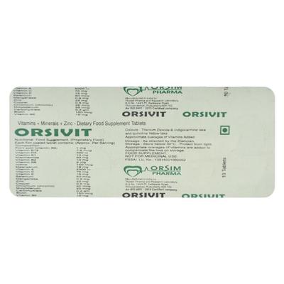 ORSIVIT Tablet 10's - Supplements-Vam