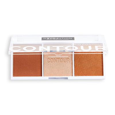 Makeup Revolution Colour Play Contour Trio Palette Baked Sugar 6 gm - Face Palettes