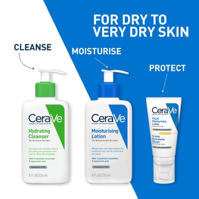 CeraVe Moisturising Lotion For Dry To Very Dry Skin 236 ml - Lotions & Creams