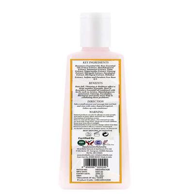 Mirah Belle Organic Natural Rose Marigold Anti Hair Fall Shampoo 200 ml - Shampoos