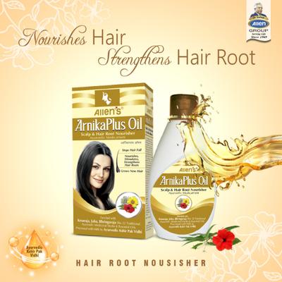 Allen Arnika Plus Hair Oil 100 ml - Personal Care (Ayush)