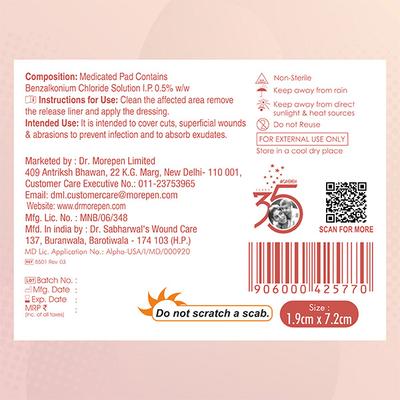 Dr. Morepen Aid Adhesive Band Aid 100's - Kits