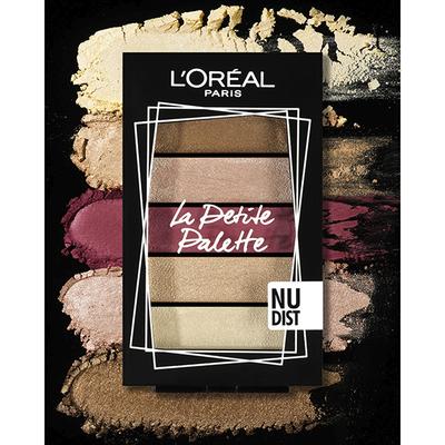 L'Oreal Paris La Petite Eyeshadow Palette, Nudist 4 Gm - Eyeshadow, Bases & Primers