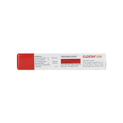 CLOSTAF GM Cream 10gm - Fungal Infections-Taa