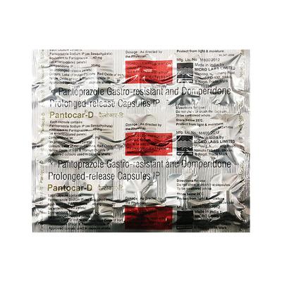 PANTOCAR D Capsule 15's - Ulcer/Reflux/Flatulence-Aaa