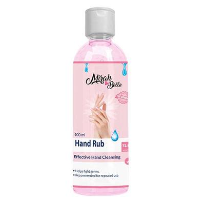 Mirah Belle - Hand Rub Sanitizer Gel - FDA Approved (72.9% Alcohol) 100 ml - Hand Sanitizer