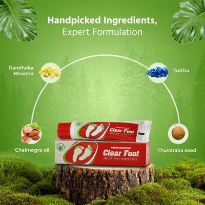 Pankajakasthuri Clear Foot Ointment 25 gm - Speciality Medicines