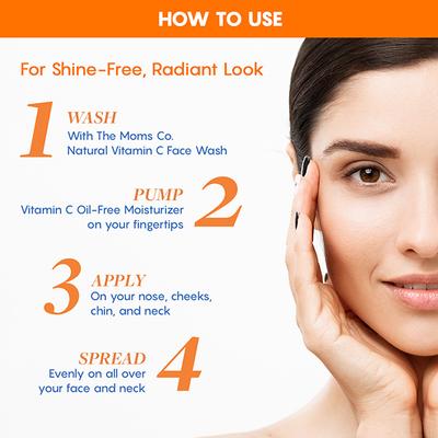 The Moms Co. Natural Vitamin C Oil-Free Moisturizer 40 gm - Creams/Oils/Lotions