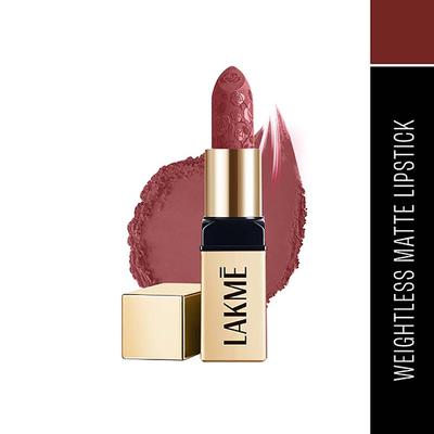 Lakme Rouge Bloom Powder Matte Bullet Brick Bloom 210 4 gm - Lipsticks
