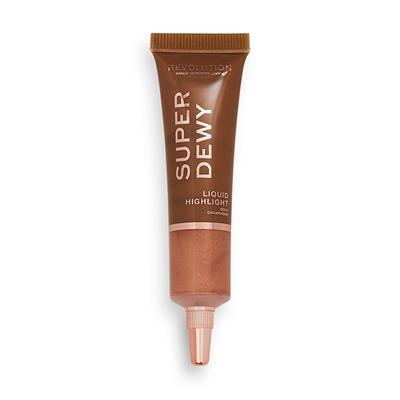 Makeup Revolution Superdewy Liquid Highlighter Gold Champagne 15 ml - Highlighters & Illuminators