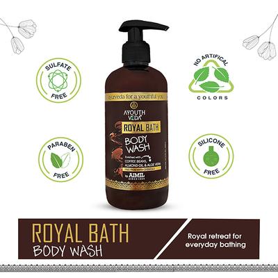 Ayouthveda Royal Bath Body Wash 300 ml - Shower Gels & Body Wash