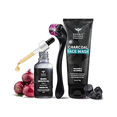 Bombay Shaving Company 4 Step Beard Growth Kit 450 gm - Beard Kits