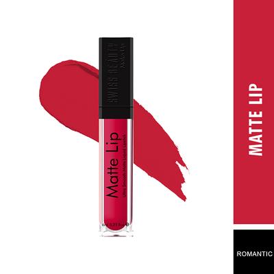 Swiss Beauty Ultra Smooth Matte Liquid Lipstick - (Romantic) 6 ml - Liquid Lipsticks