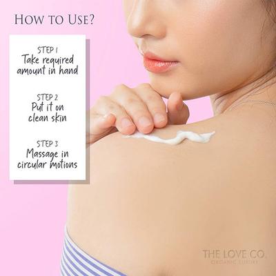 The Love Co. Triple Moisture Body Butter Cream - Cherry Blossom 200 gm - Body Butter