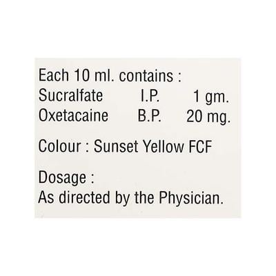 Sucfate O Syrup 100ml - Ulcer/Reflux/Flatulence-Aaa