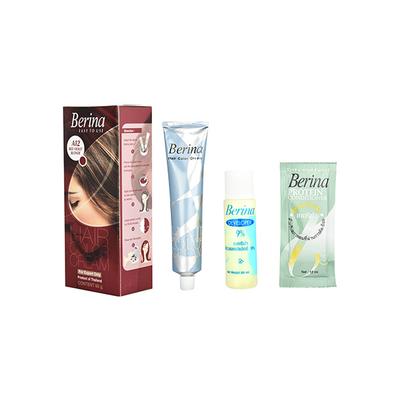 Berina A12 Red Violet Blonde Hair Color Cream 60 gm - Crème