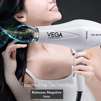 VEGA Professional Pro Dry 2200-2500W Hair Dryer for Men & Women with Cool Shot Button, (VPPHD-08) 1's - Hair Dryers