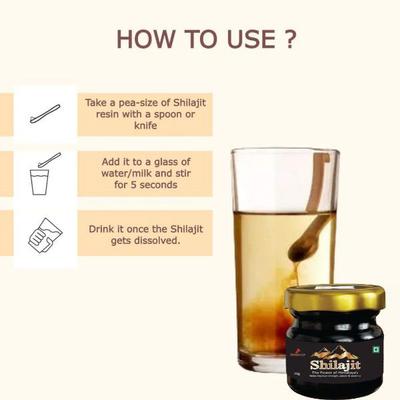 Zenius Shilajit Resin 20 gm - Other Supplements