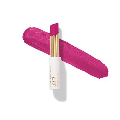 Myglamm Lit Creamy Matte Lipstick - Rossini 3.7 Gm - Lipsticks