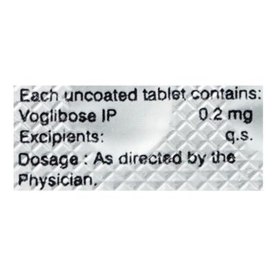 Vobose 0.2mg Tablet 10'S - Diabetes-Ant