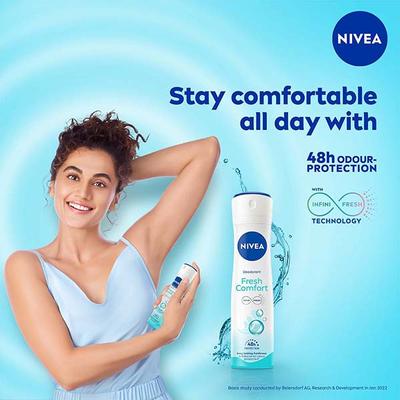 Nivea Deo Fresh Comfort 150ml - Women Deodorants/Roll-Ons