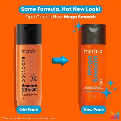 Matrix Opti.Care Professional Shampoo for Anti-Frizz Shampoo 200ml - Shampoos
