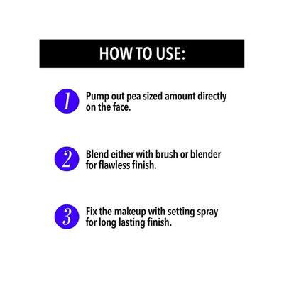 Blue Heaven Hyper Matte Foundation- 104 Natural 30 ml - Foundation