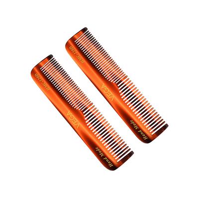 Vega Pocket Hair Comb, for Men and Women (VC2HMC-120D) 2's - Hair Combs